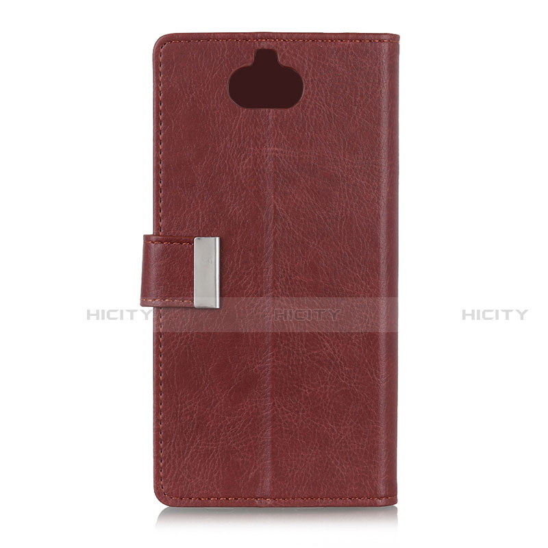 Custodia Portafoglio In Pelle Cover con Supporto L05 per Sony Xperia 8