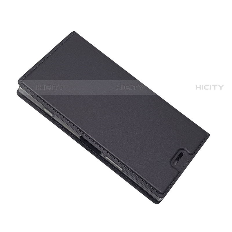 Custodia Portafoglio In Pelle Cover con Supporto L05 per Sony Xperia XZ1 Compact