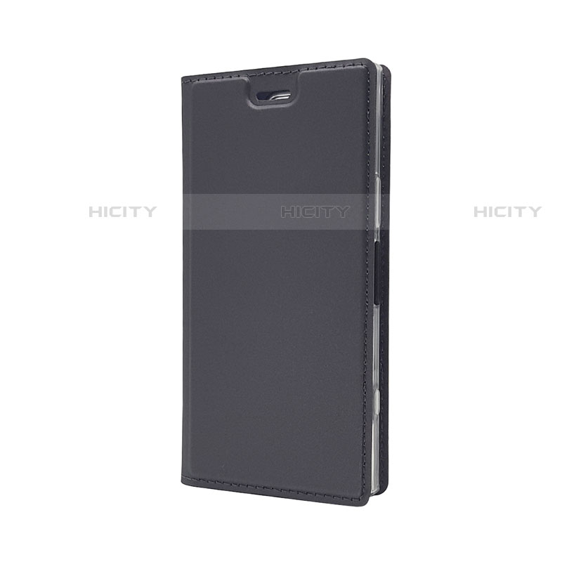 Custodia Portafoglio In Pelle Cover con Supporto L05 per Sony Xperia XZ1 Compact