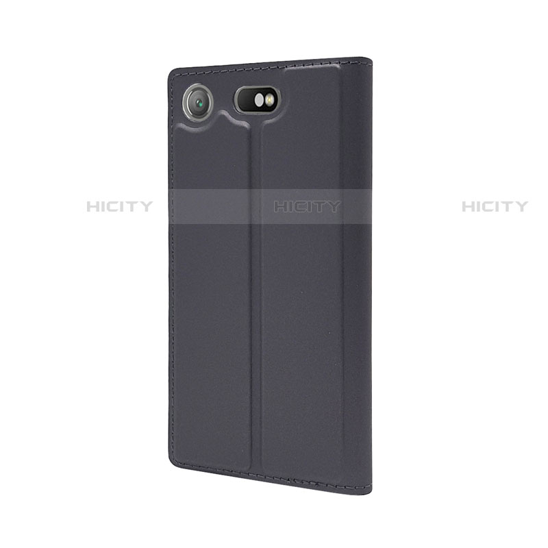 Custodia Portafoglio In Pelle Cover con Supporto L05 per Sony Xperia XZ1 Compact