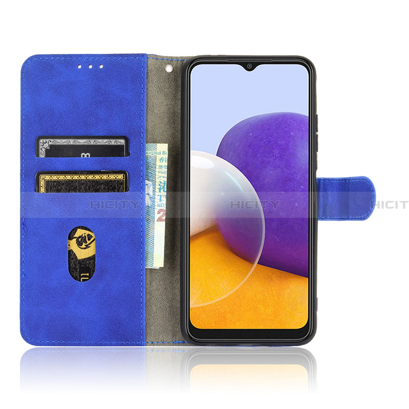 Custodia Portafoglio In Pelle Cover con Supporto L05Z per Samsung Galaxy A22 5G