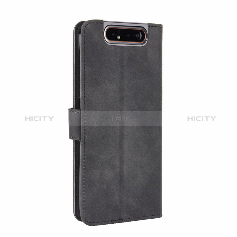 Custodia Portafoglio In Pelle Cover con Supporto L05Z per Samsung Galaxy A80