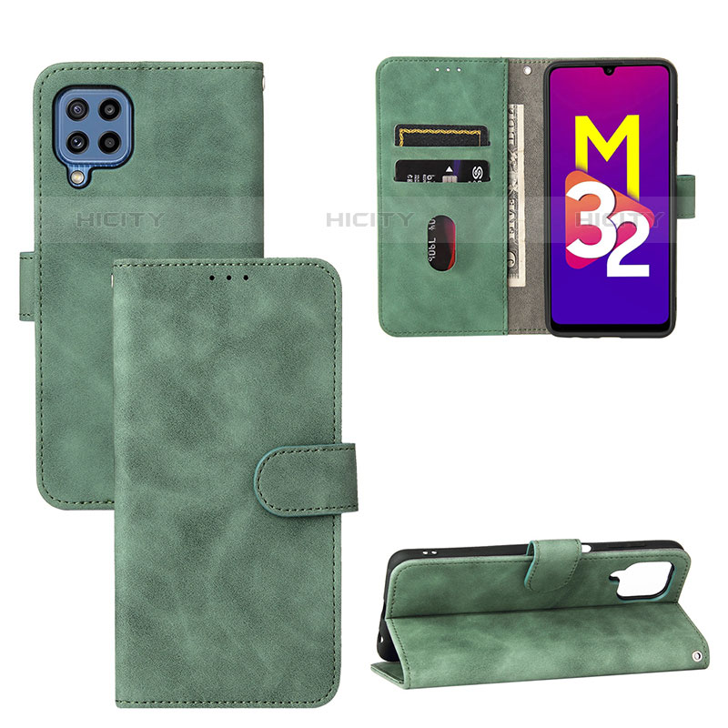 Custodia Portafoglio In Pelle Cover con Supporto L05Z per Samsung Galaxy M32 4G