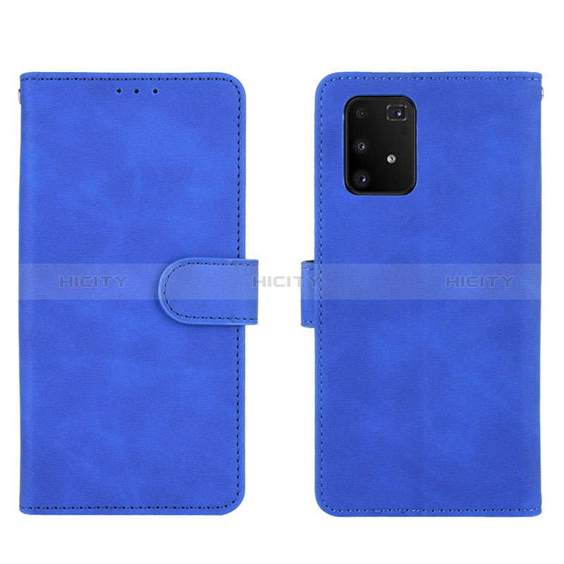 Custodia Portafoglio In Pelle Cover con Supporto L05Z per Samsung Galaxy S10 Lite Blu