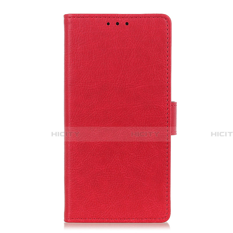 Custodia Portafoglio In Pelle Cover con Supporto L06 per Huawei Honor Play4T Pro Rosso