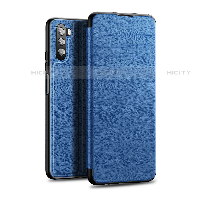 Custodia Portafoglio In Pelle Cover con Supporto L06 per Huawei Mate 40 Lite 5G Blu