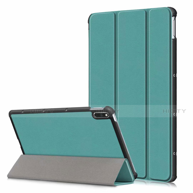 Custodia Portafoglio In Pelle Cover con Supporto L06 per Huawei MatePad 10.4 Verde