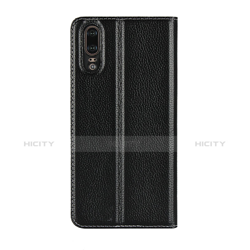 Custodia Portafoglio In Pelle Cover con Supporto L06 per Huawei P20