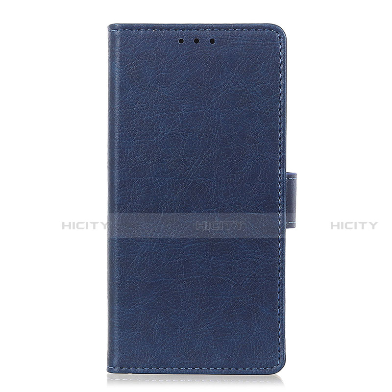 Custodia Portafoglio In Pelle Cover con Supporto L06 per Oppo A8 Blu