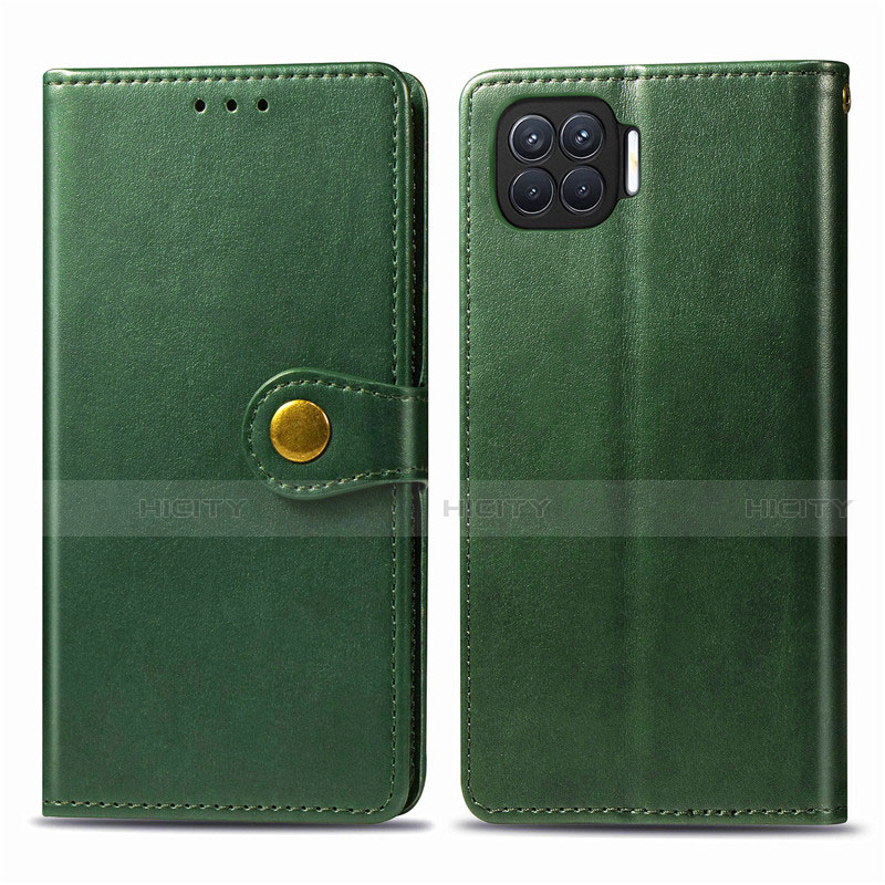 Custodia Portafoglio In Pelle Cover con Supporto L06 per Oppo Reno4 F