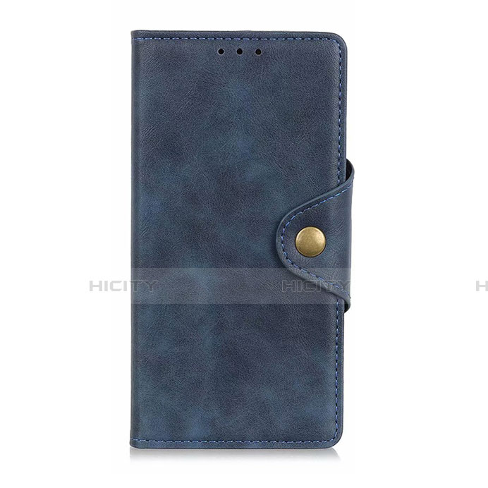 Custodia Portafoglio In Pelle Cover con Supporto L06 per Oppo Reno4 Z 5G Blu