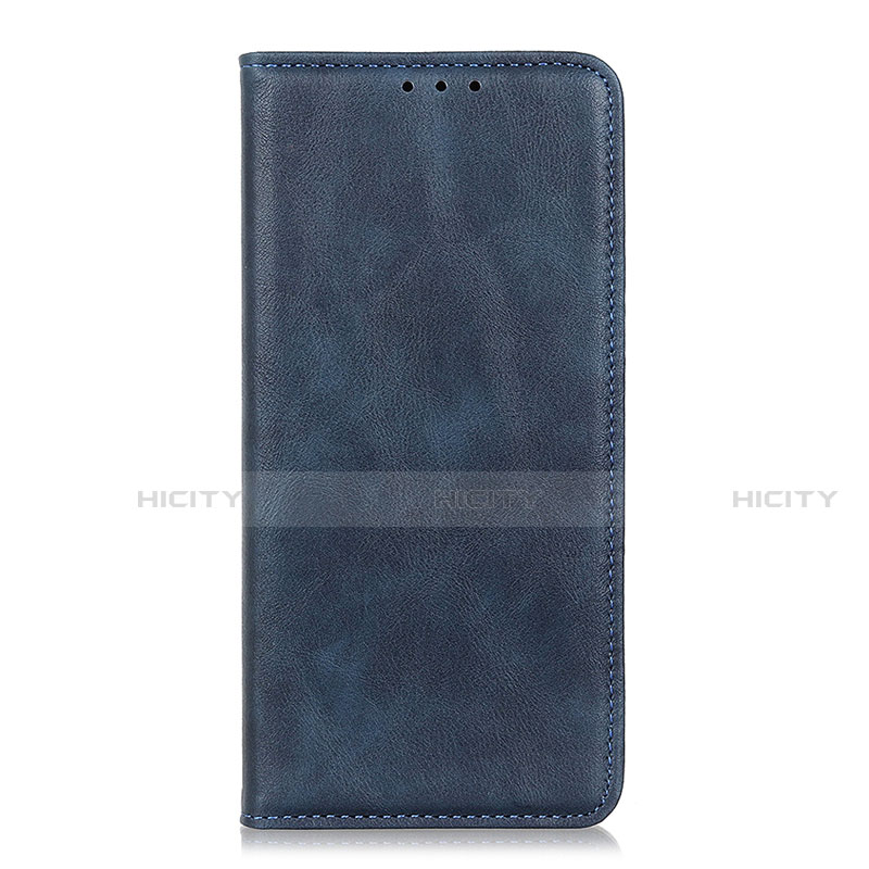 Custodia Portafoglio In Pelle Cover con Supporto L06 per Realme C17 Blu