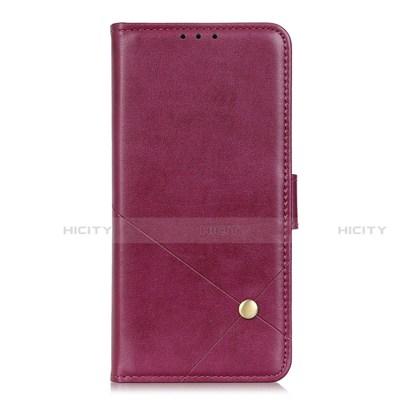 Custodia Portafoglio In Pelle Cover con Supporto L06 per Realme Q2 Pro 5G Rosso Rosa