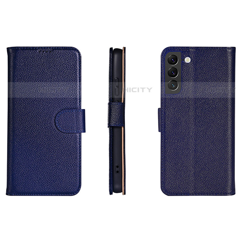 Custodia Portafoglio In Pelle Cover con Supporto L06 per Samsung Galaxy S22 5G