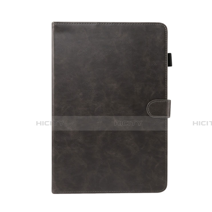Custodia Portafoglio In Pelle Cover con Supporto L06 per Samsung Galaxy Tab S5e 4G 10.5 SM-T725 Grigio Scuro