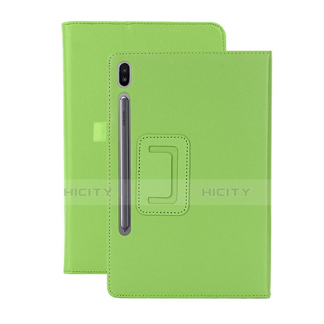 Custodia Portafoglio In Pelle Cover con Supporto L06 per Samsung Galaxy Tab S6 10.5 SM-T860