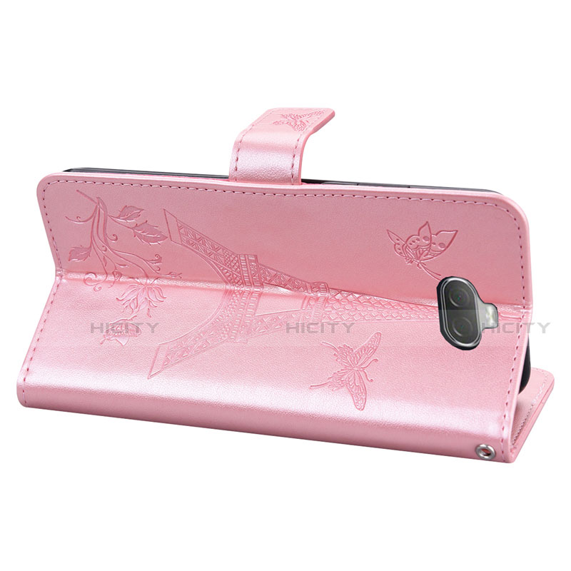 Custodia Portafoglio In Pelle Cover con Supporto L06 per Sony Xperia 8 Lite