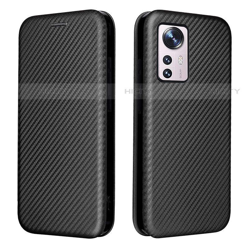 Custodia Portafoglio In Pelle Cover con Supporto L06 per Xiaomi Mi 12 Lite 5G Nero