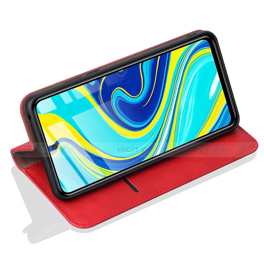 Custodia Portafoglio In Pelle Cover con Supporto L06 per Xiaomi Redmi Note 9 Pro Max