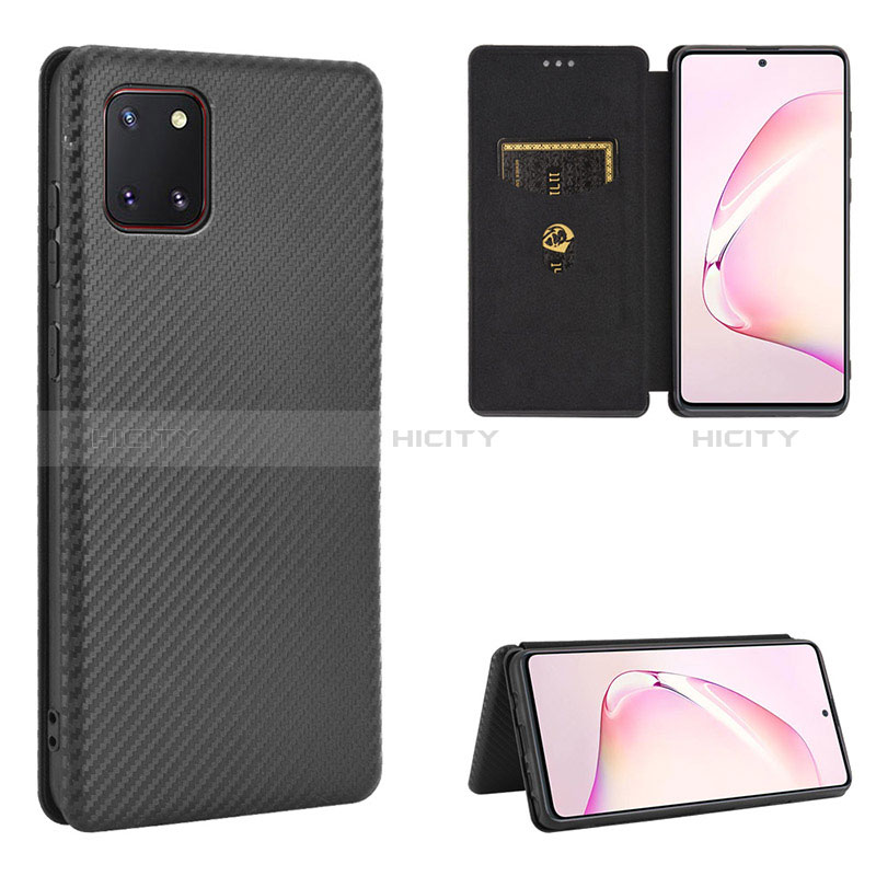 Custodia Portafoglio In Pelle Cover con Supporto L06Z per Samsung Galaxy A81