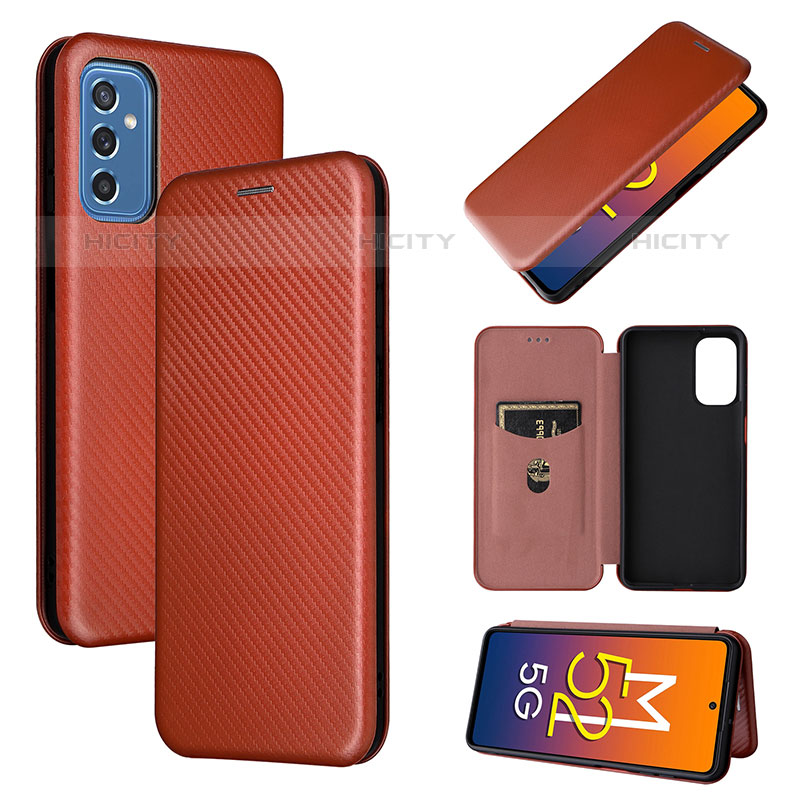 Custodia Portafoglio In Pelle Cover con Supporto L06Z per Samsung Galaxy M52 5G