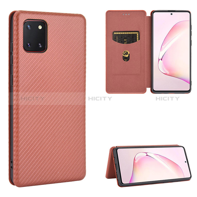 Custodia Portafoglio In Pelle Cover con Supporto L06Z per Samsung Galaxy M60s