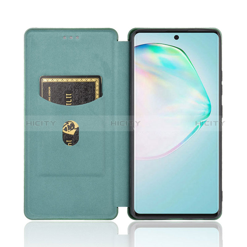 Custodia Portafoglio In Pelle Cover con Supporto L06Z per Samsung Galaxy S10 Lite