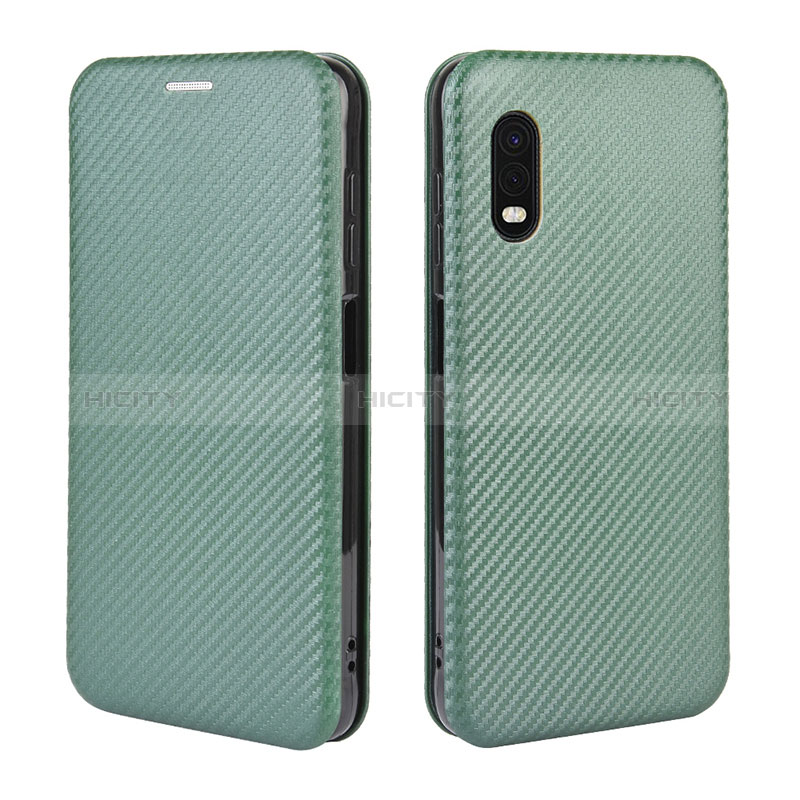 Custodia Portafoglio In Pelle Cover con Supporto L06Z per Samsung Galaxy XCover Pro