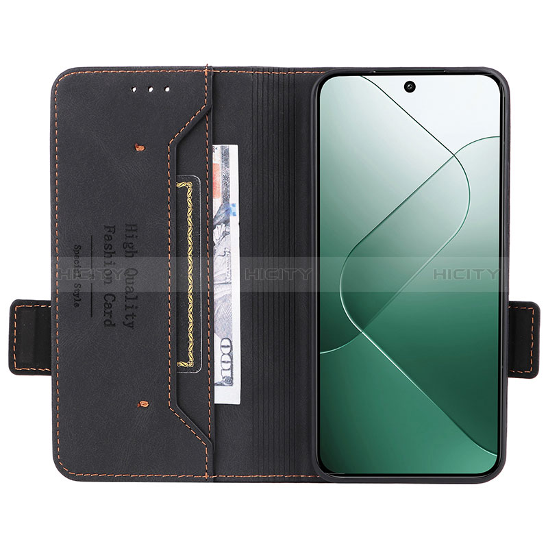 Custodia Portafoglio In Pelle Cover con Supporto L06Z per Xiaomi Mi 14 Pro 5G