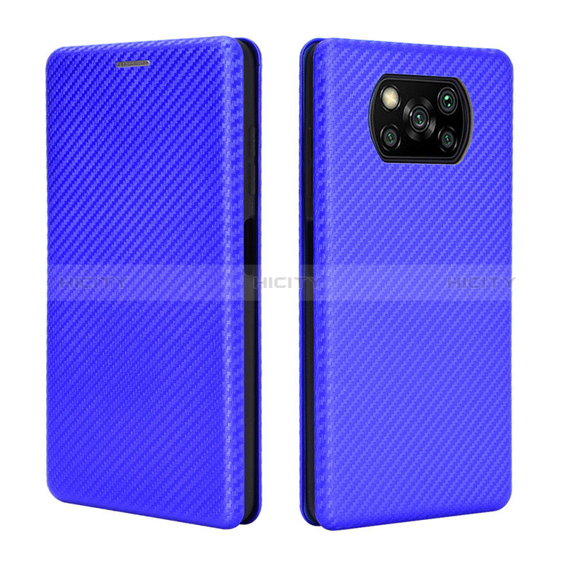 Custodia Portafoglio In Pelle Cover con Supporto L06Z per Xiaomi Poco X3 NFC