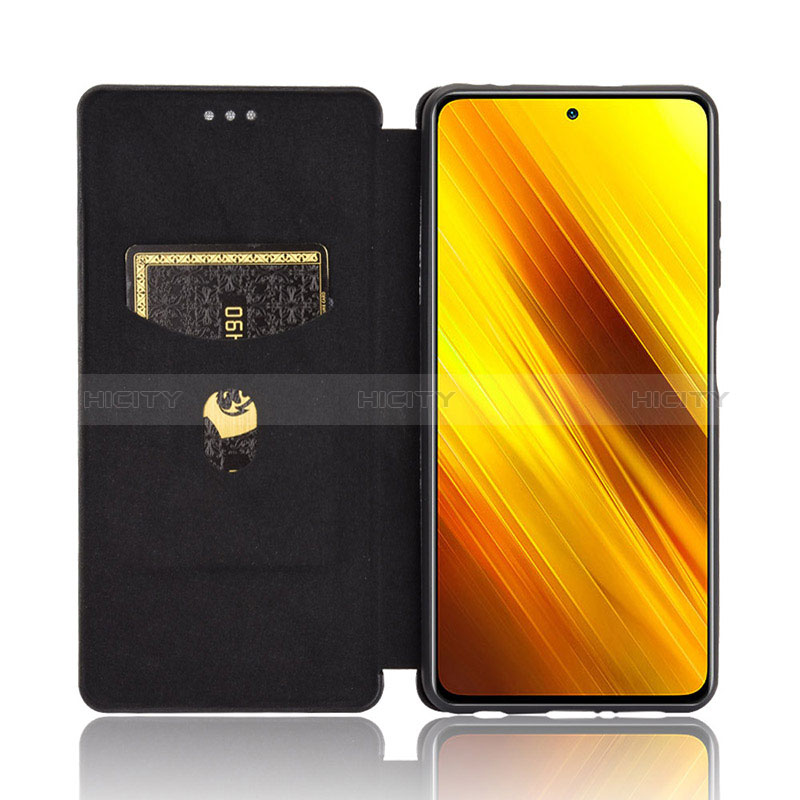 Custodia Portafoglio In Pelle Cover con Supporto L06Z per Xiaomi Poco X3 NFC