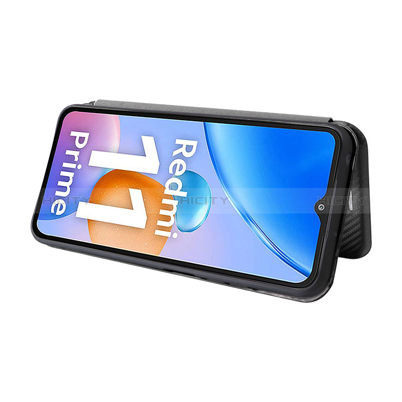 Custodia Portafoglio In Pelle Cover con Supporto L06Z per Xiaomi Redmi 11 Prime 4G