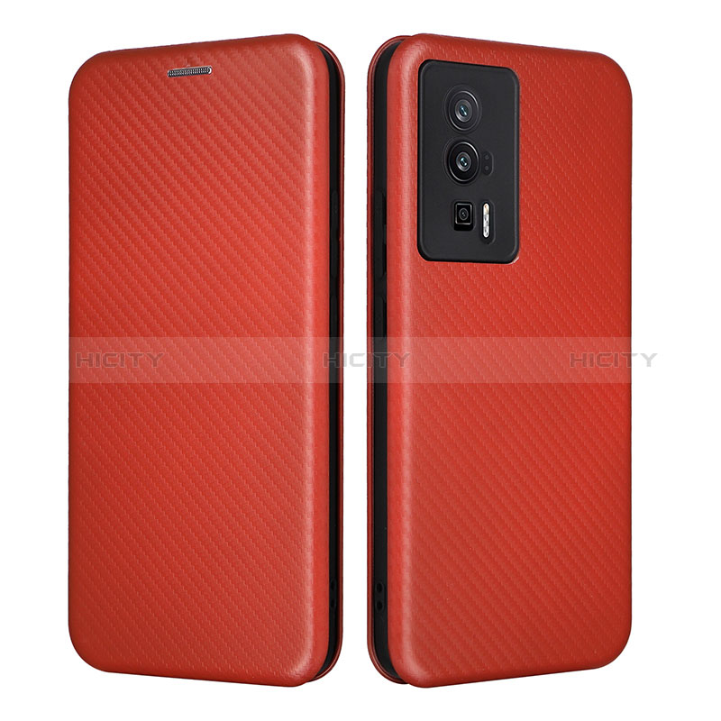 Custodia Portafoglio In Pelle Cover con Supporto L06Z per Xiaomi Redmi K60 Pro 5G