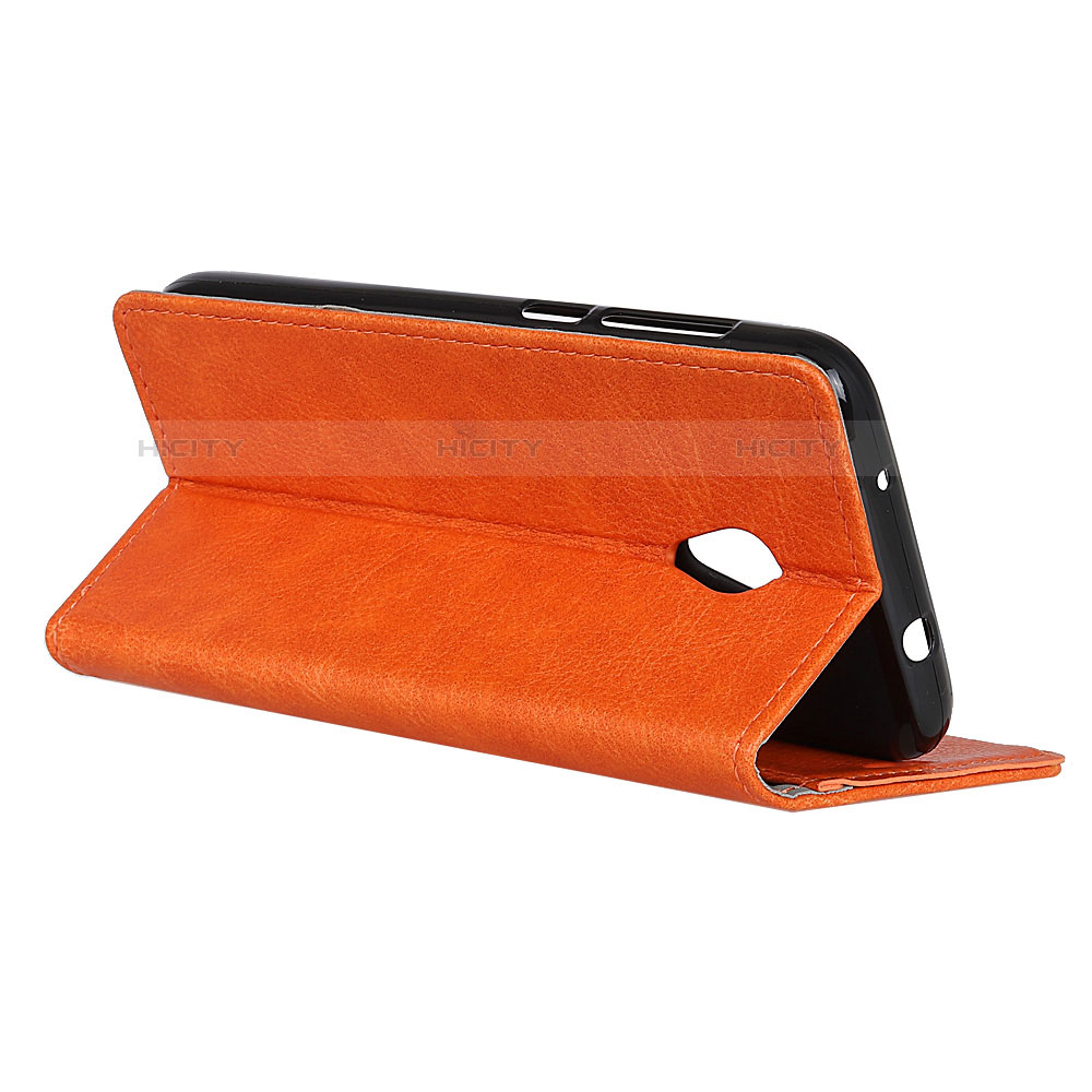 Custodia Portafoglio In Pelle Cover con Supporto L07 per Alcatel 1X (2019)