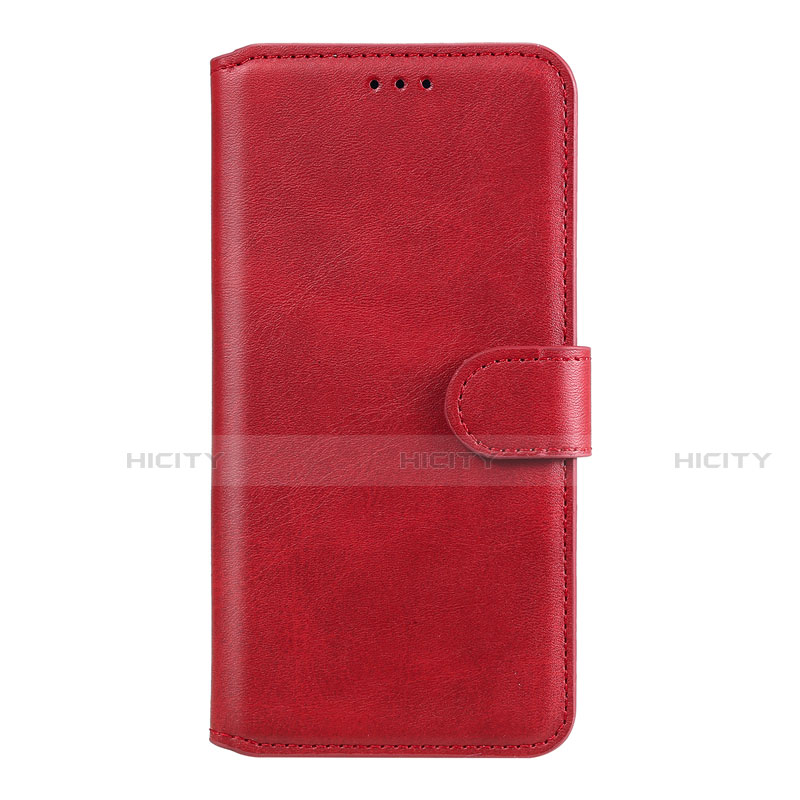 Custodia Portafoglio In Pelle Cover con Supporto L07 per Huawei Honor 9A Rosso
