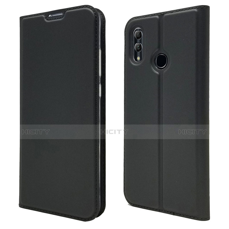 Custodia Portafoglio In Pelle Cover con Supporto L07 per Huawei P Smart (2019) Nero