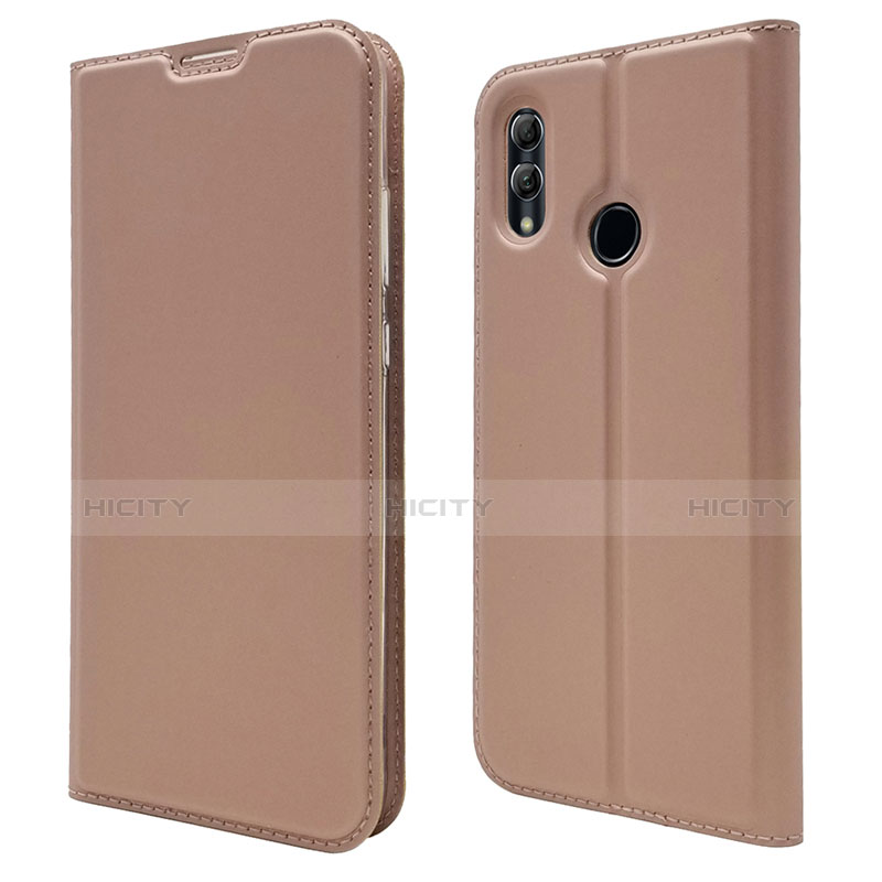 Custodia Portafoglio In Pelle Cover con Supporto L07 per Huawei P Smart (2019) Oro Rosa