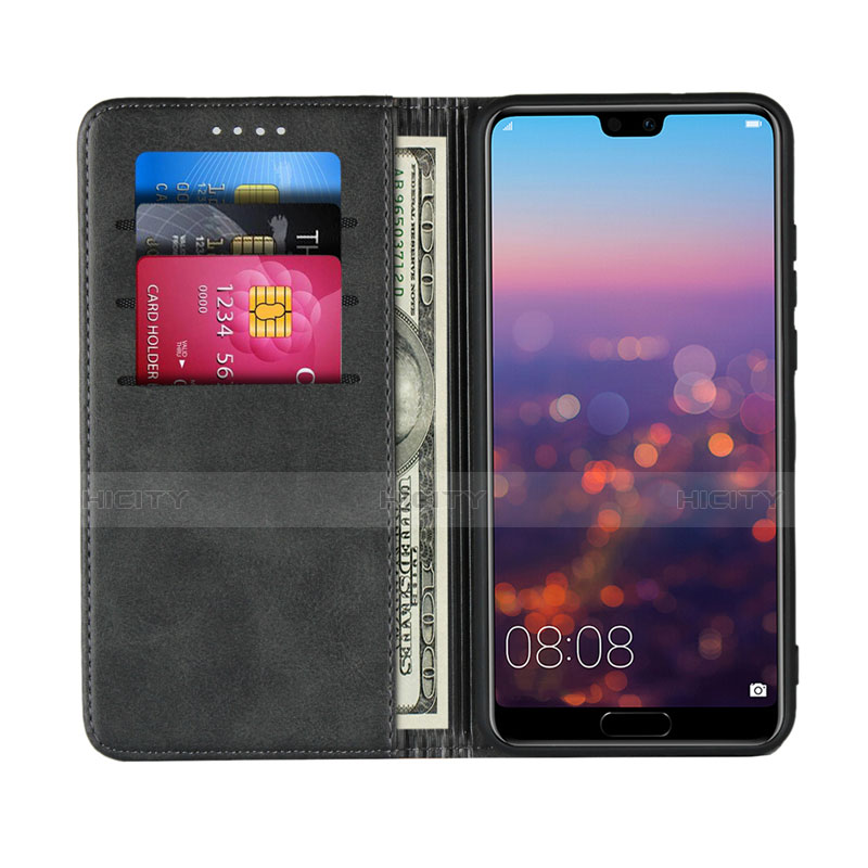 Custodia Portafoglio In Pelle Cover con Supporto L07 per Huawei P20