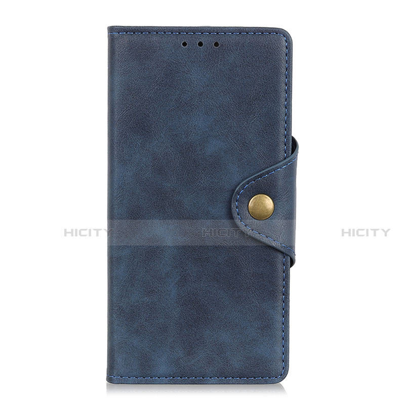 Custodia Portafoglio In Pelle Cover con Supporto L07 per Samsung Galaxy S21 Plus 5G Blu Notte