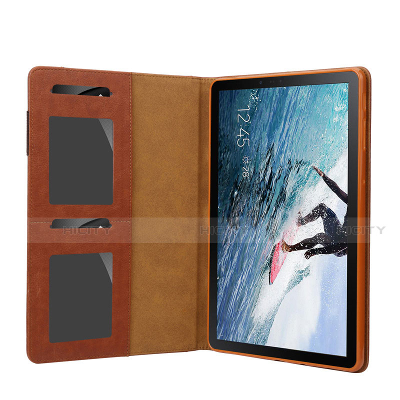 Custodia Portafoglio In Pelle Cover con Supporto L07 per Samsung Galaxy Tab S6 10.5 SM-T860