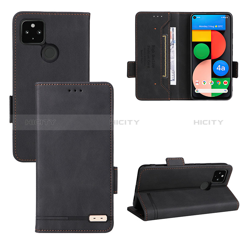 Custodia Portafoglio In Pelle Cover con Supporto L07Z per Google Pixel 5 XL 5G