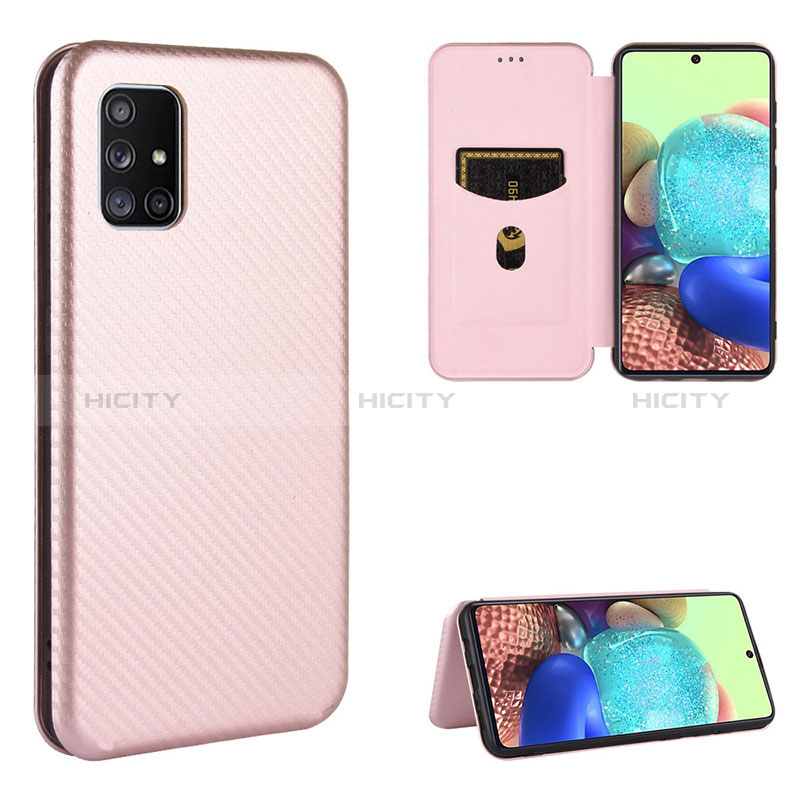 Custodia Portafoglio In Pelle Cover con Supporto L07Z per Samsung Galaxy A71 5G