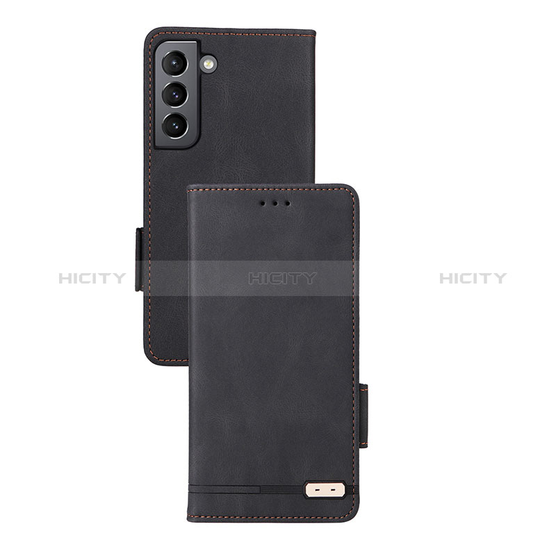 Custodia Portafoglio In Pelle Cover con Supporto L07Z per Samsung Galaxy S24 5G Nero