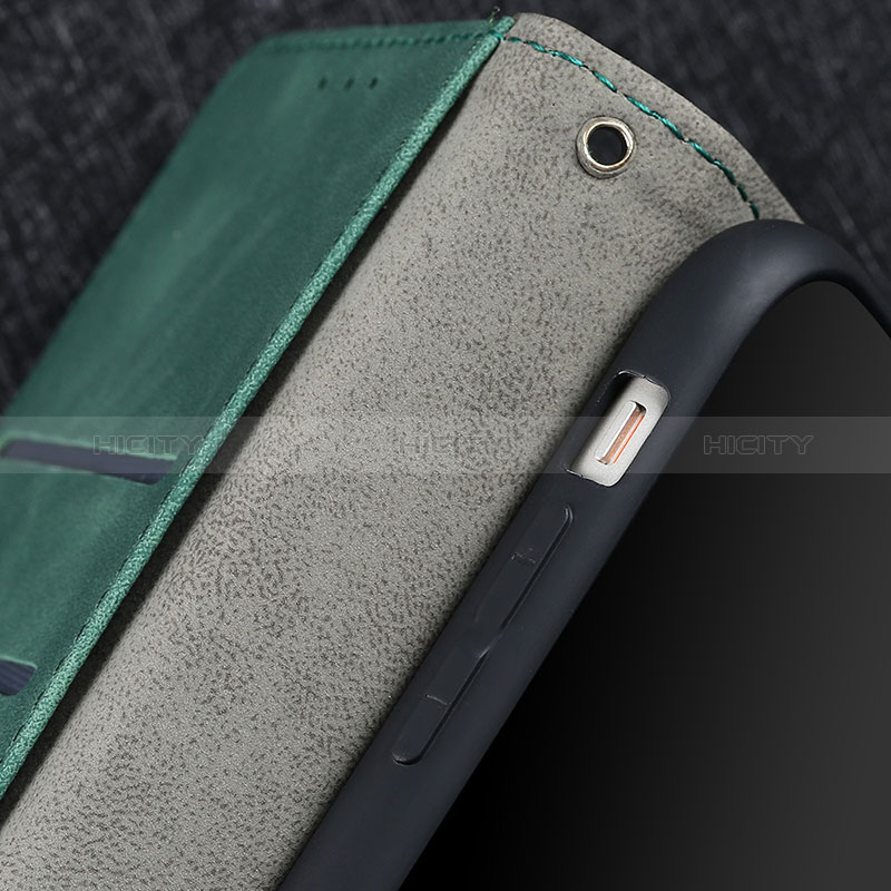 Custodia Portafoglio In Pelle Cover con Supporto L07Z per Samsung Galaxy XCover Pro