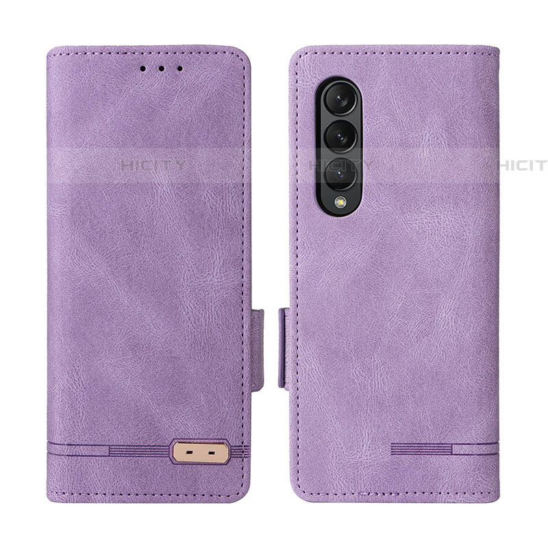 Custodia Portafoglio In Pelle Cover con Supporto L07Z per Samsung Galaxy Z Fold4 5G