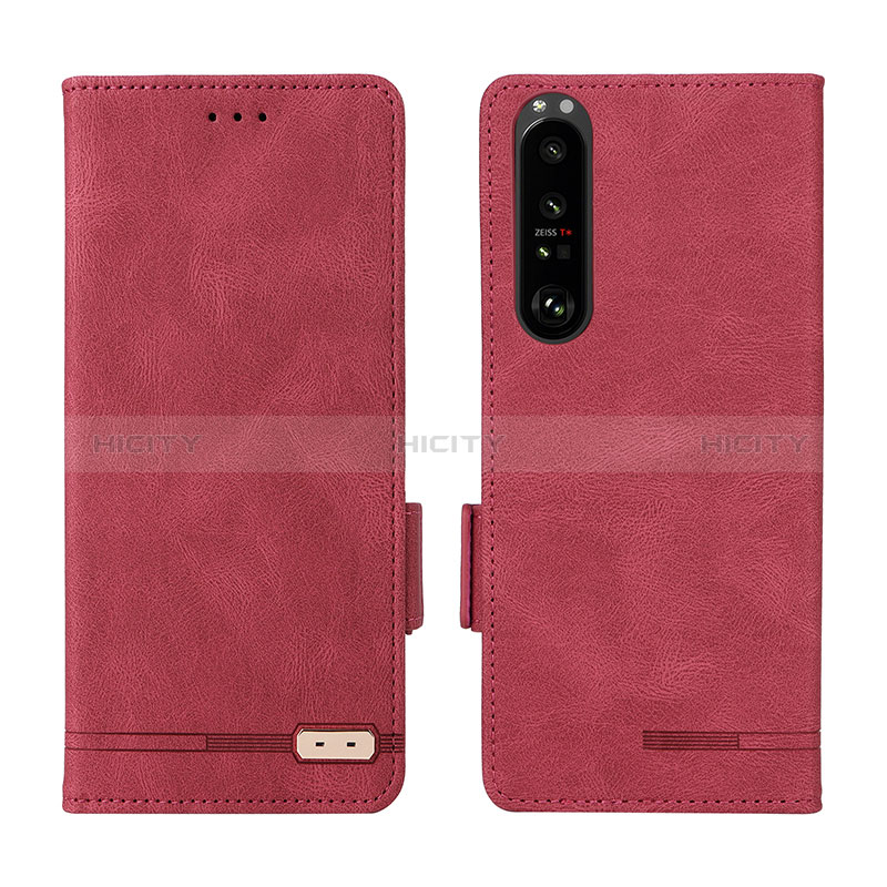 Custodia Portafoglio In Pelle Cover con Supporto L07Z per Sony Xperia 1 III