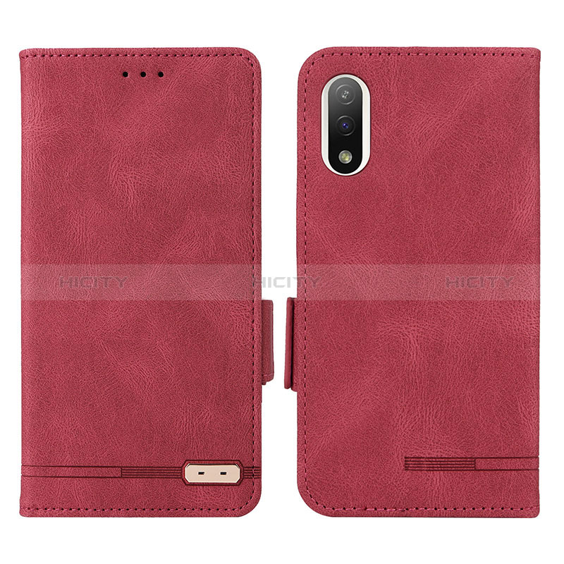 Custodia Portafoglio In Pelle Cover con Supporto L07Z per Sony Xperia Ace III