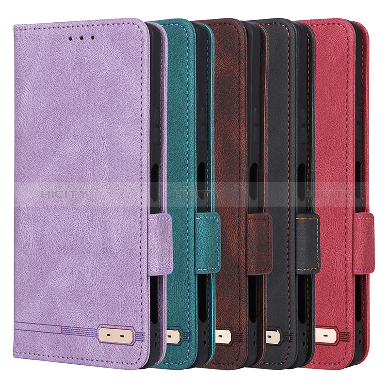 Custodia Portafoglio In Pelle Cover con Supporto L07Z per Sony Xperia PRO-I