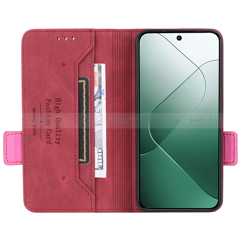 Custodia Portafoglio In Pelle Cover con Supporto L07Z per Xiaomi Mi 14 5G