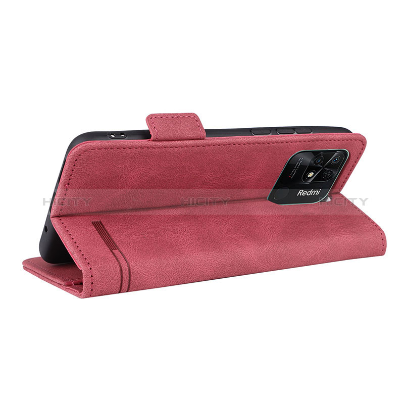 Custodia Portafoglio In Pelle Cover con Supporto L07Z per Xiaomi Redmi 10C 4G
